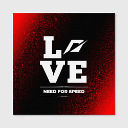 Холст квадратный Need for Speed Love Классика, цвет: 3D-принт — фото 2