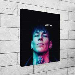 Холст квадратный Нилетто - модная музыка, цвет: 3D-принт — фото 2