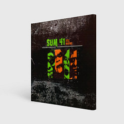 Картина квадратная Still Waiting - Sum 41