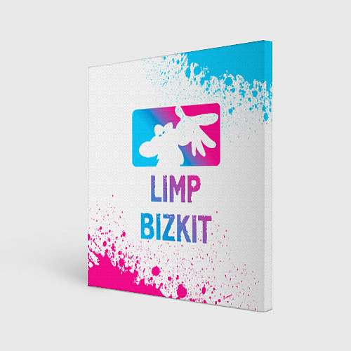 Картина квадратная Limp Bizkit Neon Gradient / 3D-принт – фото 1