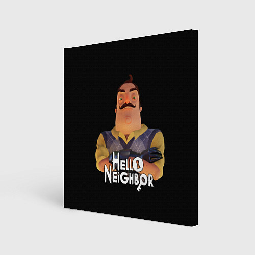 Картина квадратная Привет сосед Hello Neighbor / 3D-принт – фото 1