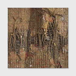 Холст квадратный Хайповая грязная рванина, цвет: 3D-принт — фото 2