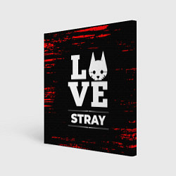 Холст квадратный Stray Love Классика, цвет: 3D-принт