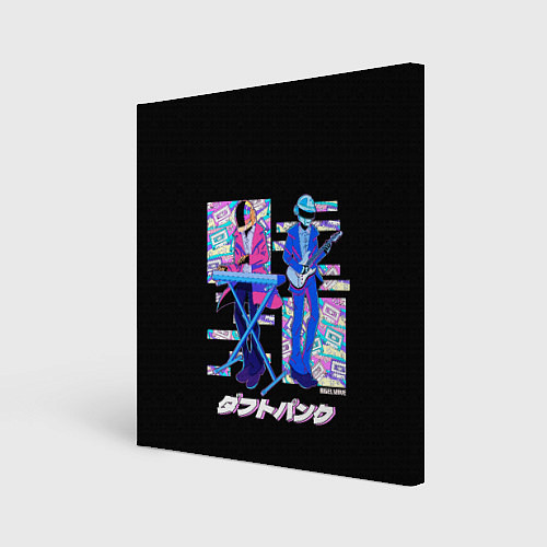 Картина квадратная Daft punk ufo / 3D-принт – фото 1