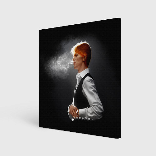 Картина квадратная David Bowie - Thin White Duke / 3D-принт – фото 1