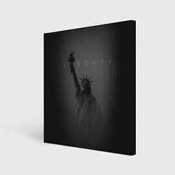 Холст квадратный LIBERTY - СТАТУЯ СВОБОДЫ, цвет: 3D-принт