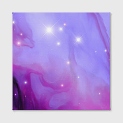 Холст квадратный Космическое одеяло, цвет: 3D-принт — фото 2