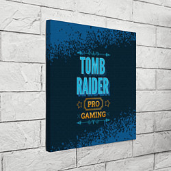 Холст квадратный Игра Tomb Raider: pro gaming, цвет: 3D-принт — фото 2
