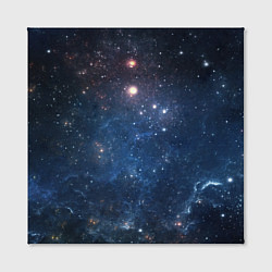 Холст квадратный Молчаливый космос, цвет: 3D-принт — фото 2