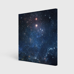 Холст квадратный Молчаливый космос, цвет: 3D-принт