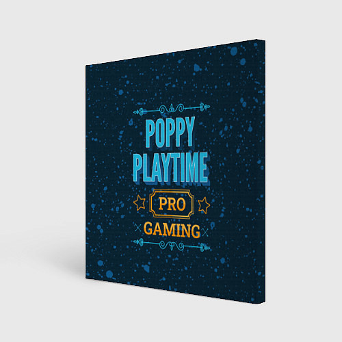 Картина квадратная Игра Poppy Playtime: pro gaming / 3D-принт – фото 1