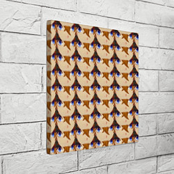 Холст квадратный Тарталья лицо МЕМ Genshin Impact, цвет: 3D-принт — фото 2