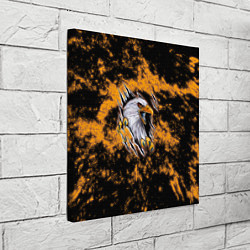 Холст квадратный Орел в огне, цвет: 3D-принт — фото 2