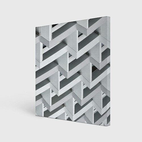 Картина квадратная Огромное множество блоков - Броня / 3D-принт – фото 1