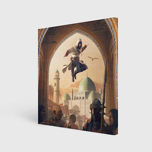 Картина квадратная Assassins Creed Mirage / 3D-принт – фото 1