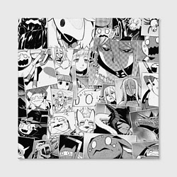 Холст квадратный Да я паук и что с того pattern, цвет: 3D-принт — фото 2