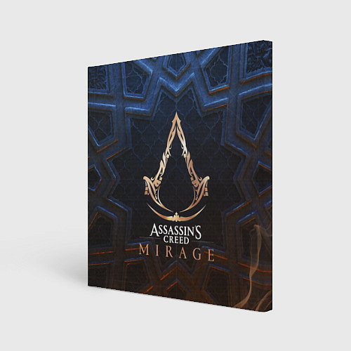 Картина квадратная Assassins creed mirage logo / 3D-принт – фото 1