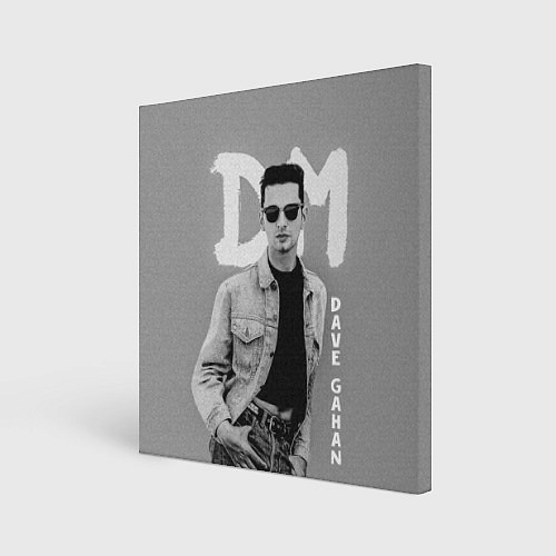 Картина квадратная Dave Gahan - Depeche Mode / 3D-принт – фото 1