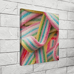 Холст квадратный Мармеладная лента, цвет: 3D-принт — фото 2