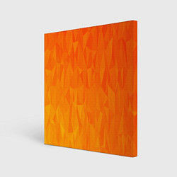 Холст квадратный Абстрактно-огненный узор, цвет: 3D-принт