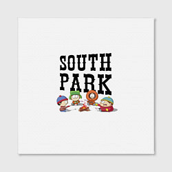Холст квадратный South park кострёр, цвет: 3D-принт — фото 2