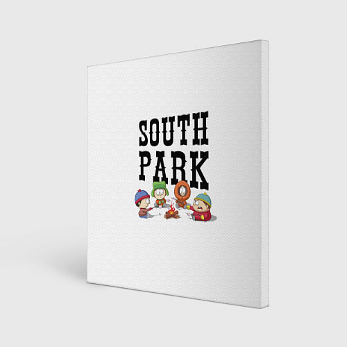 Картина квадратная South park кострёр / 3D-принт – фото 1