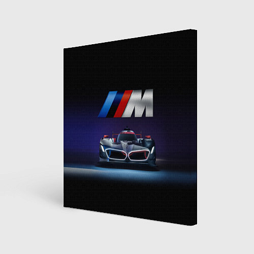 Картина квадратная BMW M Performance Motorsport / 3D-принт – фото 1