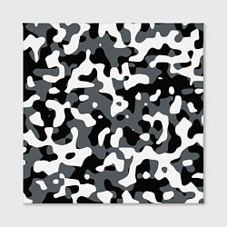 Холст квадратный Камуфляж Concrete Jungle, цвет: 3D-принт — фото 2