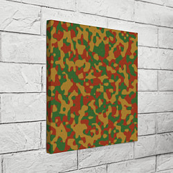 Холст квадратный Камуфляж WW2 German, цвет: 3D-принт — фото 2