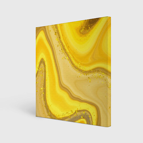 Картина квадратная Сладкий янтарный мед / 3D-принт – фото 1