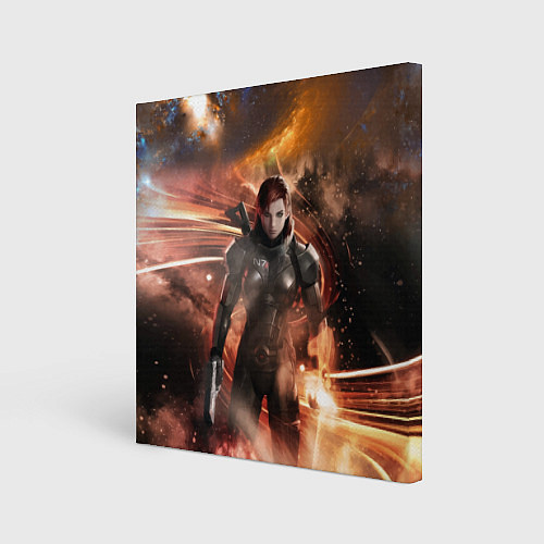 Картина квадратная Mass Effect N7 - Jane Shepard / 3D-принт – фото 1