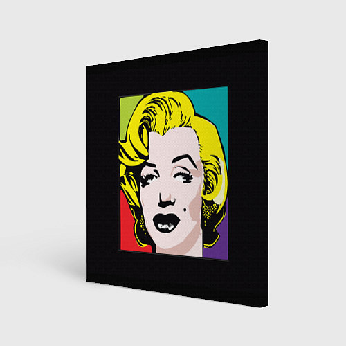 Картина квадратная Ретро портрет Мэрилин Монро / 3D-принт – фото 1