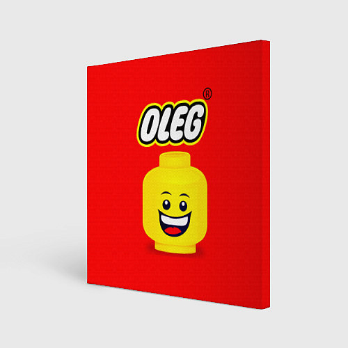 Картина квадратная Олег Lego / 3D-принт – фото 1