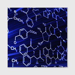 Холст квадратный Графическая химия, цвет: 3D-принт — фото 2