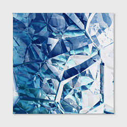 Холст квадратный Рассеивающие кристаллы, цвет: 3D-принт — фото 2