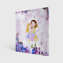 Картина квадратная Подарок любимой мамочке!