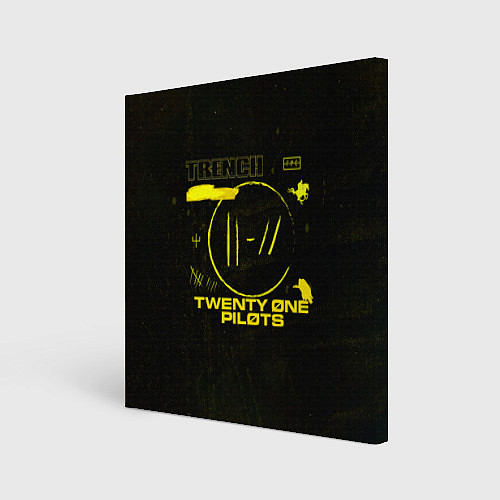 Картина квадратная Twenty One Pilots Trench / 3D-принт – фото 1