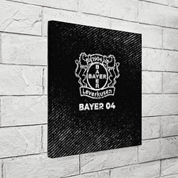 Холст квадратный Bayer 04 с потертостями на темном фоне, цвет: 3D-принт — фото 2