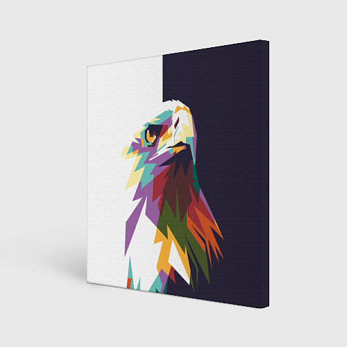 Картина квадратная Орел-птица гордая / 3D-принт – фото 1