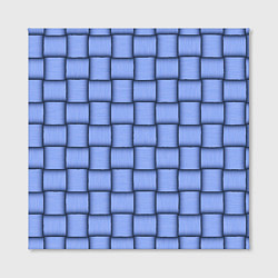 Холст квадратный Фиолетовое ленточное плетение, цвет: 3D-принт — фото 2