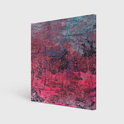 Холст квадратный Абстракция пламя, цвет: 3D-принт