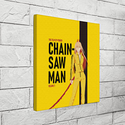 Холст квадратный Пауэр пародия на Убить Билла, цвет: 3D-принт — фото 2