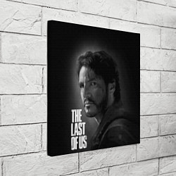 Холст квадратный Педро Паскаль в роли Джоэла, цвет: 3D-принт — фото 2