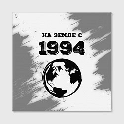 Холст квадратный На Земле с 1994: краска на светлом, цвет: 3D-принт — фото 2