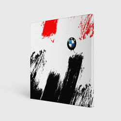 Холст квадратный BMW art, цвет: 3D-принт