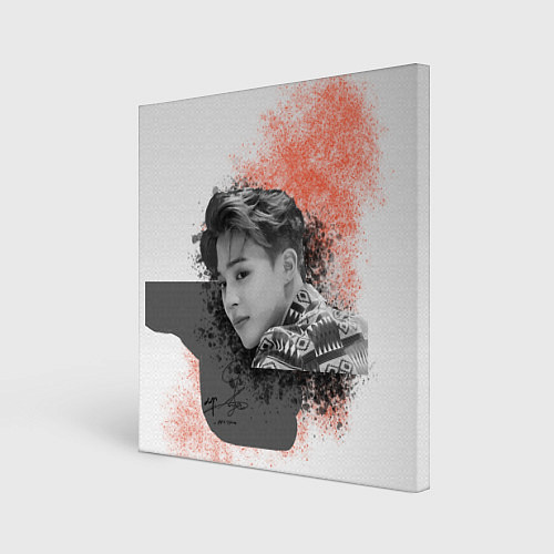 Картина квадратная Чимин и его тень / 3D-принт – фото 1