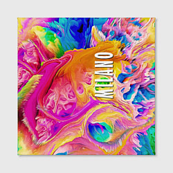 Холст квадратный Abstract colorful composition - Milano, цвет: 3D-принт — фото 2