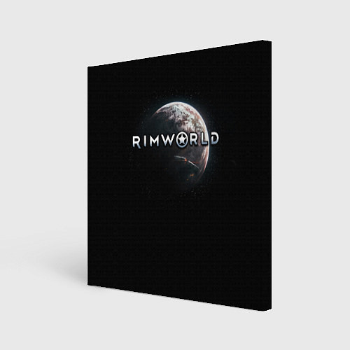 Картина квадратная Rimworld planet / 3D-принт – фото 1