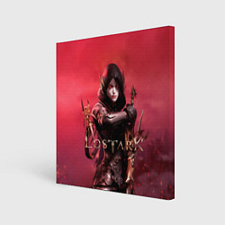 Картина квадратная Lost Ark - woman assassin