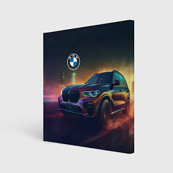 Картина квадратная BMW midjourney